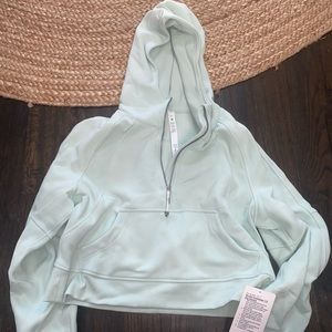 NWT Lululmeon Scuba Oversized 1/2 Zip Hoodie